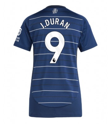 Aston Villa Jhon Duran #9 Replika Tredjetrøje Dame 2024-25 Kortærmet